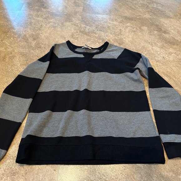 G.H.  Bass & Co Black & Grey Striped Sweater - Small - Picture 1 of 5